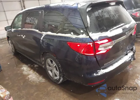 2018 Honda Odyssey Ex-L z USA, uszkodzony, nr VIN 5FNRL6H72JB057922